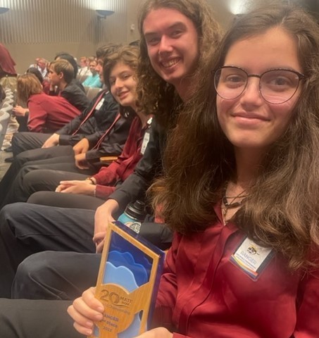 Phoenix Robotics Team with Award 